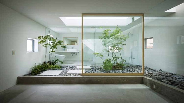 Ide Dekorasi Desain Taman Indoor Minimalis Modern 2018